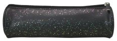 Trousse ronde SCHOOL Dots Glitter coloris noir