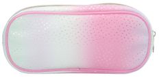 Trousse ovale SCHOOL Holographic coloris rose