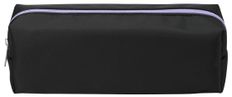 Trousse rectangulaire SCHOOL EcoKids Pop coloris noir zip mauve