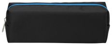 Trousse rectangulaire SCHOOL EcoKids Pop coloris noir zip bleu