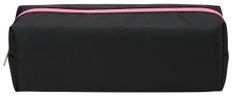 Trousse rectangulaire SCHOOL EcoKids Pop coloris noir zip fuchsia
