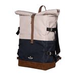 Sac à dos WALKER Roll Up Eco - 1 compartiment coloris popcorn & sesame 