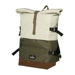Sac à dos WALKER Roll Up Eco - 1 compartiment coloris popcorn & cypress 