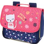 Cartable maternelle Chaton - 35 cm - 1 compartiment - Oberthur