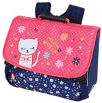 Cartable Chaton - 38 cm - 2 compartiments - Oberthur