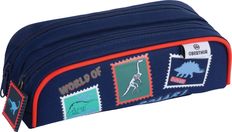 Trousse Dino - 2 compartiments - Oberthur