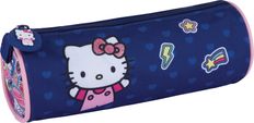Trousse ronde Hello Kitty - 1 compartiment - primaire girl - Oberthur