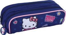 Trousse Hello Kitty - 2 compartiments - primaire girl - Oberthur