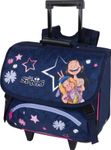 Cartable à roulettes Les Sisters - 38 cm - 2 compartiments - Oberthur