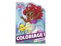 Disney Junior Ariel - Vive le coloriage ! - + stickers - livre de coloriage / d'activités