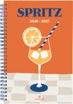 Agenda wire'o Afterwork - 1 semaine sur 2 pages - 17 x 24,5 cm - spritz - Oberthur