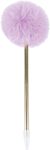 Styllo bille Pompon mauve - Oberthur