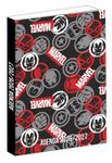 Agenda Avengers - 1 jour par page - 12x17 cm - Gris - Bagtrotter