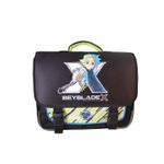 Cartable 3D Beyblade X - 38 cm - 2 compartiments - Noir - Bagtrotter