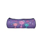 Trousse ronde Lililou - 1 compartiment - Violet - Bagtrotter