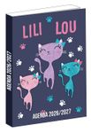 Agenda Lililou - 1 jour par page - 12x17 cm - Violet - Bagtrotter