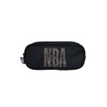 Trousse rectangulaire NBA - 2 compartiments - Noir - Bagtrotter