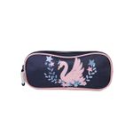 Trousse rectangulaire Phileas Cygne - 2 compartiments - Marine - Bagtrotter
