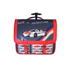 Cartable à roulettes Phileas Voiture - 41 cm - 2 compartiments - Marine - Bagtrotter