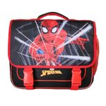 Cartable Spiderman - 38 cm - 2 compartiments - Noir - Bagtrotter