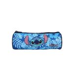 Trousse ronde Stitch - 1 compartiment - Bleu - Bagtrotter
