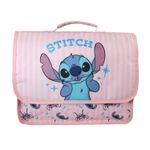 Cartable Stitch - 32 cm - 1 compartiment - Rose - Bagtrotter
