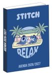 Agenda Stitch - 1 jour par page - 12x17 cm - Bleu - Bagtrotter