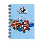 Cahier de texte Super Mario - 18x22 cm - Bleu - Bagtrotter