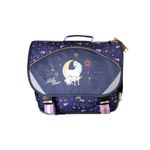 Cartable Bella Sara - 38 cm - 2 compartiments - Marine - Kid'Abord