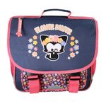 Cartable Chacha - 36 cm - 2 compartiments - Marine - Kid'Abord