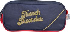 Trousse rectangulaire French Disorder - 2 compartiments - Rose - Kid'Abord