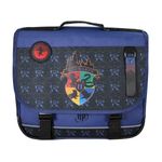 Cartable Harry Potter Hogwarts - 38 cm - 2 compartiments - Marine - Kid'Abord