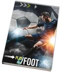 Agenda rembordé Foot/Basketball - 1 jour par page - 12x17 cm - 2 décors assortis - Kid'Abord
