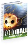 Agenda rembordé Foot - 1 jour par page - 12x17 cm - 2 décors assortis - Kid'Abord