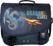 Cartable Kip Dragon - 38 cm - 2 compartiments - Marine - Kid'Abord