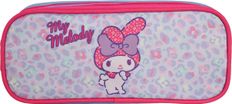 Trousse rectangulaire My Melody - 2 compartiments - Rose - Kid'Abord