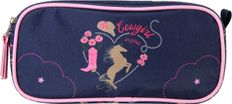 Trousse rectangulaire Stalla Bianca - 2 compartiments - Marine - Kid'Abord