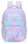 Sac à dos Marshmallow Funny Love - 2 compartiments - Violet - Marshmallow