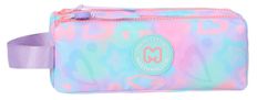 Trousse Marshmallow Funny Love - 2 compartiments - Violet - Marshmallow
