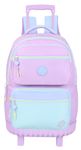 Sac à dos à roulettes Marshmallow Bestie - 2 compartiments - Violet - Marshmallow