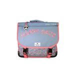 Cartable réversible 38 cm Happy Jean - 2 compartiments - Bleu - Pol Fox