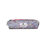 Trousse rectangulaire Happy Jean - 2 compartiments - Bleu - Pol Fox
