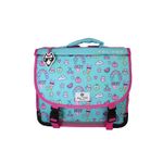 Cartable réversible 35 cm Kawai - 1 compartiment - Bleu - Pol Fox