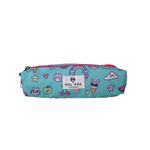 Trousse rectangulaire Kawai - 2 compartiments - Bleu - Pol Fox