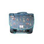 Cartable réversible 38 cm Robot - 2 compartiments - Marine - Pol Fox