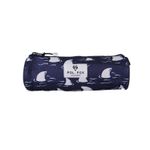 Trousse ronde Shark - 1 compartiment - Marine - Pol Fox