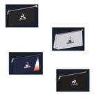 Fourre tout plat - 2 compartiments le coq sportif best of assortis- Hamelin
