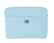Oxford - funda para portátil de 14 pulgadas 35,5x26,5x2,5 - 1 compartimento - Azul cielo