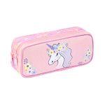 Trousse Floral Unicorn - 2 compartiments - Viquel