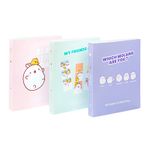 Classeur A4 2 anneaux dos de 3,5 cm MOLANG